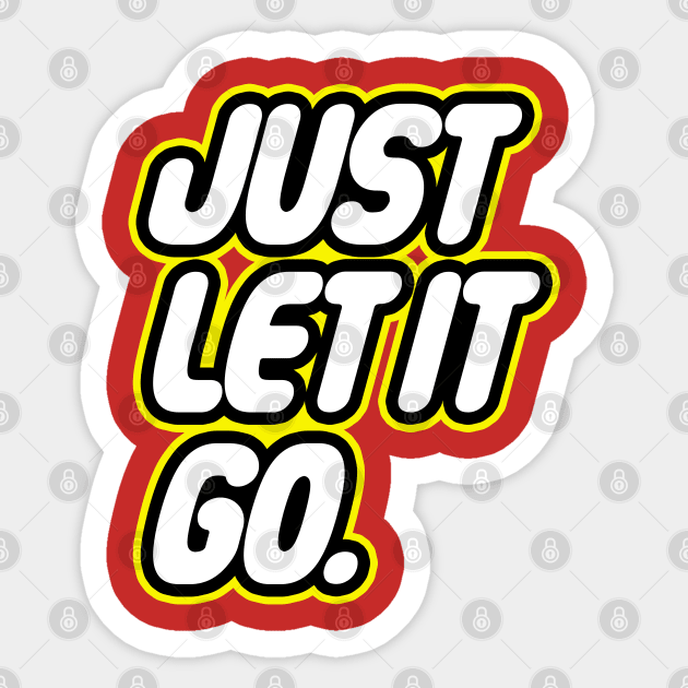 Let it Go Sticker by zerobriant